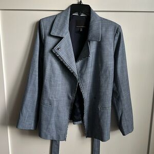 Banana Republic Chambray Woman’s Wrap Blazer, 14P